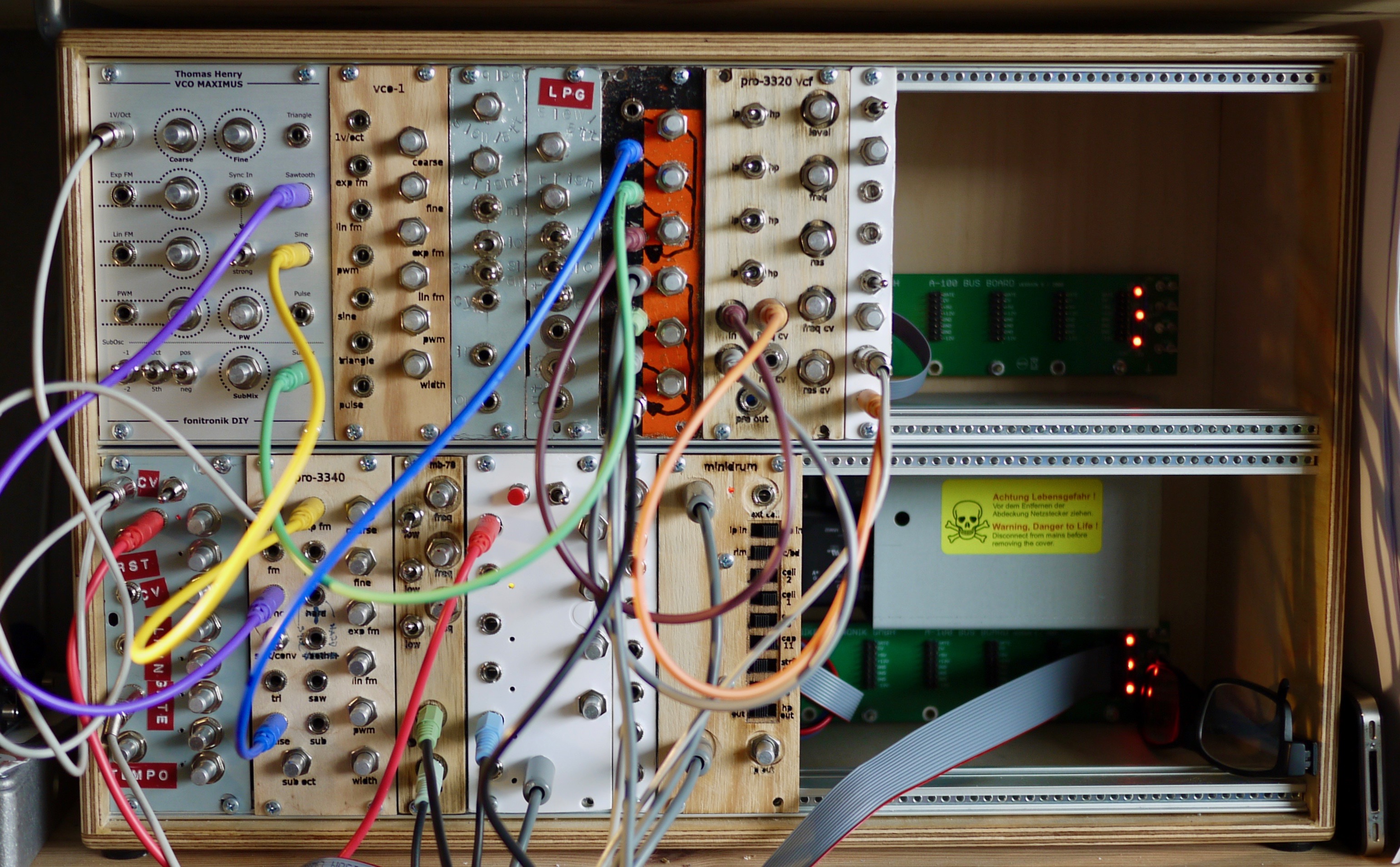 My punk modular as of July 15, 2019